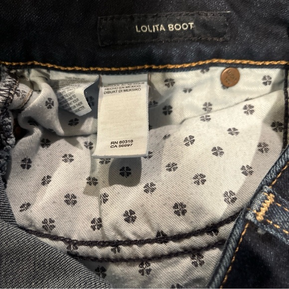 Lucky Brand Orta Premium 2/26A Brooke Legging Distressed Dark Wash Skinny Jeans - Picture 7 of 7